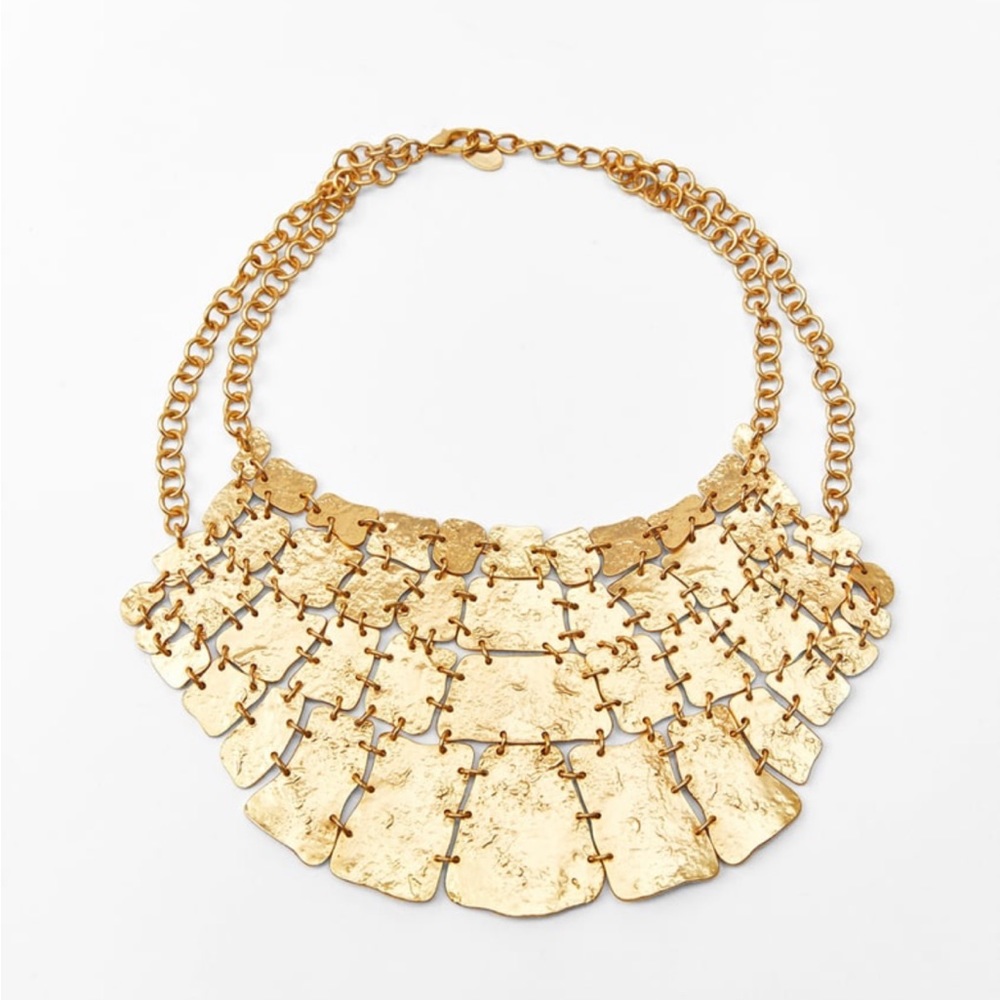ZARA SMALL TAGS METAL NECKLACE